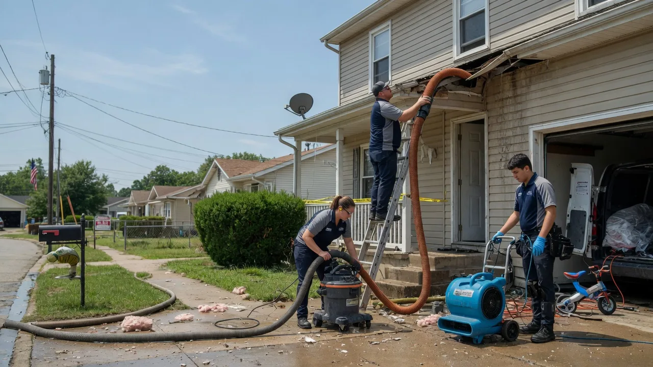 Water Damage Restoration in Parker, KS near me